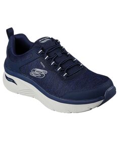 Мужские кроссовки свободного кроя Arch Fit D&apos;Lux — повседневные кроссовки Greeley от Finish Line Skechers