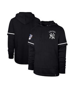 Мужской темно-синий пуловер с капюшоном New York Yankees Shortstop &apos;47 Brand