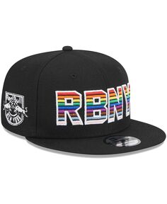 Мужская черная бейсболка New York Red Bulls Pride 9FIFTY Snapback New Era