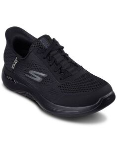 Мужские слипоны - GO WALK Arch Fit - повседневные кроссовки Simplicity широкой ширины от Finish Line Skechers