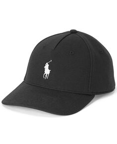 Мужская жаккардовая бейсболка двойной вязки Polo Ralph Lauren