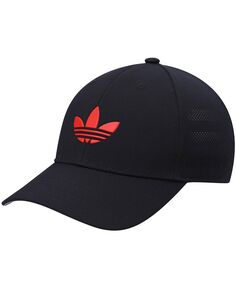 Мужская черная кепка Beacon Trefoil III Snapback adidas