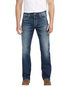 Мужские зауженные джинсы Jace Bootcut Silver Jeans Co.