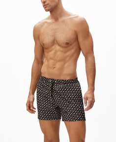 Мужские шорты для плавания из переработанного материала Hugo Boss