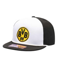 Мужская белая кепка Borussia Dortmund Avalanche Snapback Fan Ink