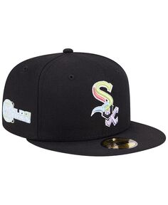 Мужская черная кепка Chicago White Sox Multi-Color Pack 59FIFTY с приталенной кепкой New Era