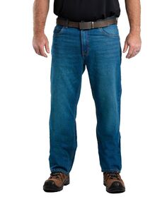 Мужские джинсы прямого кроя свободного кроя Heritage, большие и высокие Berne