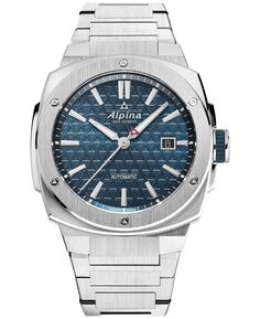 Мужские швейцарские автоматические часы Alpiner Extreme с браслетом из нержавеющей стали, 41 мм Alpina