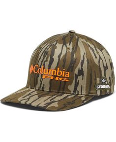 Мужская кепка Mossy Oak Camo Georgia Bulldogs Bottomland Flex Hat Columbia