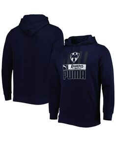 Мужской темно-синий пуловер с капюшоном CF Monterrey FtblCore Team Puma