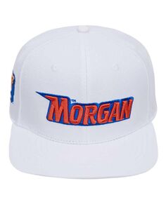 Мужская белая шерстяная шляпа Morgan State Bears Evergreen Snapback Pro Standard