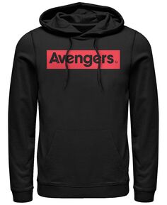 Мужская худи с классическим логотипом Marvel Avengers, пуловер с капюшоном Fifth Sun