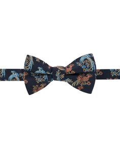 Шелковый галстук-бабочка «Птицы процветания» TRAFALGAR