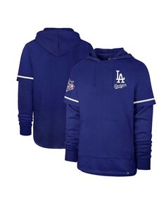 Мужской пуловер с капюшоном Royal Los Angeles Dodgers Shortstop &apos;47 Brand