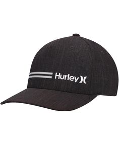 Мужская черная шляпа H20-Dri Line Up Flex Hurley