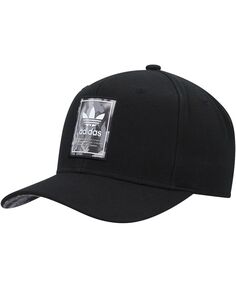 Мужская черная шляпа Snapback Modern Camo с камуфляжным принтом adidas