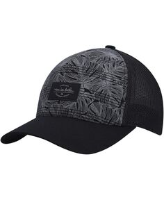 Мужская черная шляпа Snapback Bay Islands Travis Mathew