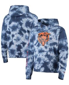 Мужской темно-синий пуловер с капюшоном Chicago Bears Stanley Tie-Dye Tommy Hilfiger