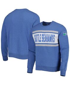 Мужской темно-синий пуловер с принтом Seattle Seahawks с принтом Tribeca &apos;47 Brand