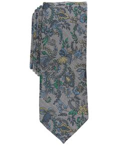 Мужской галстук с ботаническим узором Тобаго Bar III