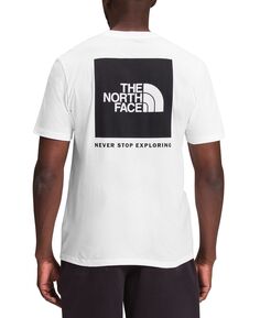 Мужская футболка с круглым вырезом и короткими рукавами с логотипом Box The North Face