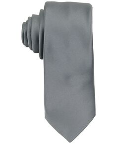 Мужской атласный однотонный удлиненный галстук ConStruct