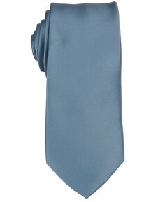 Мужской атласный однотонный удлиненный галстук ConStruct