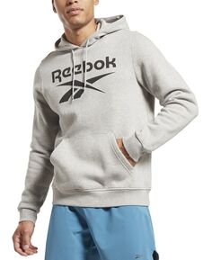 Мужская флисовая толстовка классического кроя с логотипом Identity Reebok