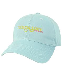 Мужская бирюзовая шляпа из саржи с регулируемой длиной волны и пляжного клуба семинолов штата Флорида League Collegiate Wear