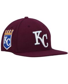 Мужская бордовая шляпа Kansas City Royals Wine Snapback Pro Standard