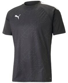 Мужская влагоотводящая рубашка TeamLIGA с геометрическим принтом Puma