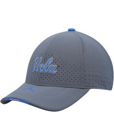 Мужская брендовая темно-серая регулируемая кепка UCLA Bruins 2021 Sideline Legacy91 Performance Jordan