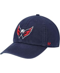 Мужская шляпа темно-синего цвета с логотипом Washington Capitals &apos;47, франшиза, приталенная шляпа &apos;47 Brand