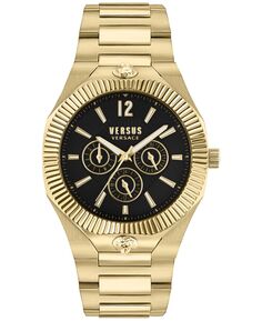 Мужские часы Echo Park с золотым ионным браслетом, 42 мм Versus Versace