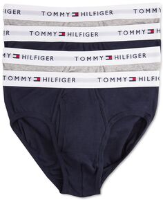 Мужские 4 шт. Классические хлопковые влагоотводящие трусы Tommy Hilfiger