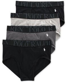 Мужские классические эластичные трусы (4 пары) Polo Ralph Lauren