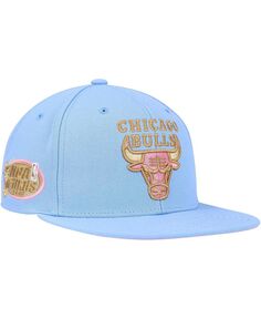 Мужская голубая кепка Chicago Bulls Hardwood Classics Soul Pastel Snapback Mitchell &amp; Ness