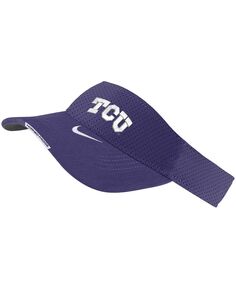 Мужские фиолетовые TCU Horned Frogs 2023 Sideline Performance Регулируемый козырек Nike