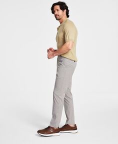 Мужские классические брюки современного кроя TH Flex в клетку стрейч Tommy Hilfiger