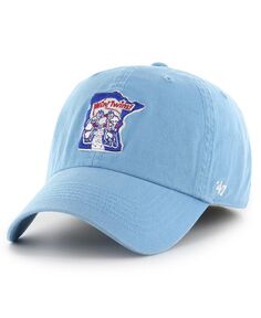 Мужская голубая приталенная шляпа Minnesota Twins Cooperstown Collection Franchise &apos;47 Brand