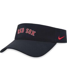 Мужской темно-синий регулируемый козырек Boston Red Sox Wordmark Performance Nike