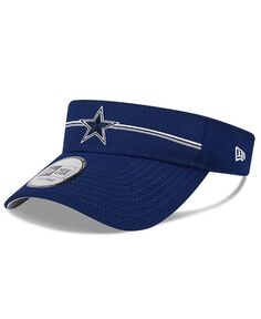 Мужской темно-синий регулируемый козырек Dallas Cowboys 2023 для тренировочного лагеря НФЛ New Era