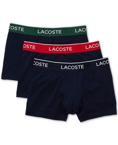 Мужские повседневные трусы-боксеры стрейч, 3 предмета Lacoste