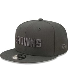 Мужская графитовая кепка Cleveland Browns Color Pack 9FIFTY Snapback Hat New Era