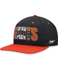 Черная мужская кепка San Francisco Giants Cooperstown Collection Pro Snapback Nike