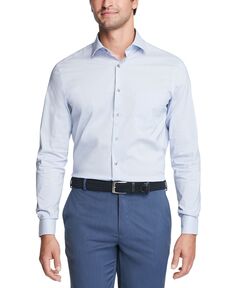 Мужская классическая рубашка стрейч стандартного кроя Stain Shield Van Heusen