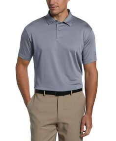 Мужская рубашка-поло с короткими рукавами и фактурной текстурой «птичий глаз» PGA TOUR