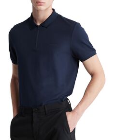 Мужская рубашка-поло Athletic Tech на молнии Calvin Klein