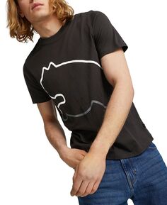 Мужская футболка с короткими рукавами и логотипом Big Cat Puma
