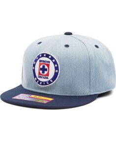 Мужская джинсовая шляпа Snapback Cruz Azul Nirvana темно-синего цвета Fan Ink